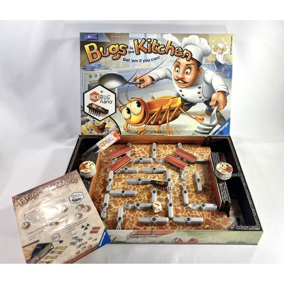 Bugs in the Kitchen Game by Ravensburger 2013 Board Game Complete - Picture 3 of 13